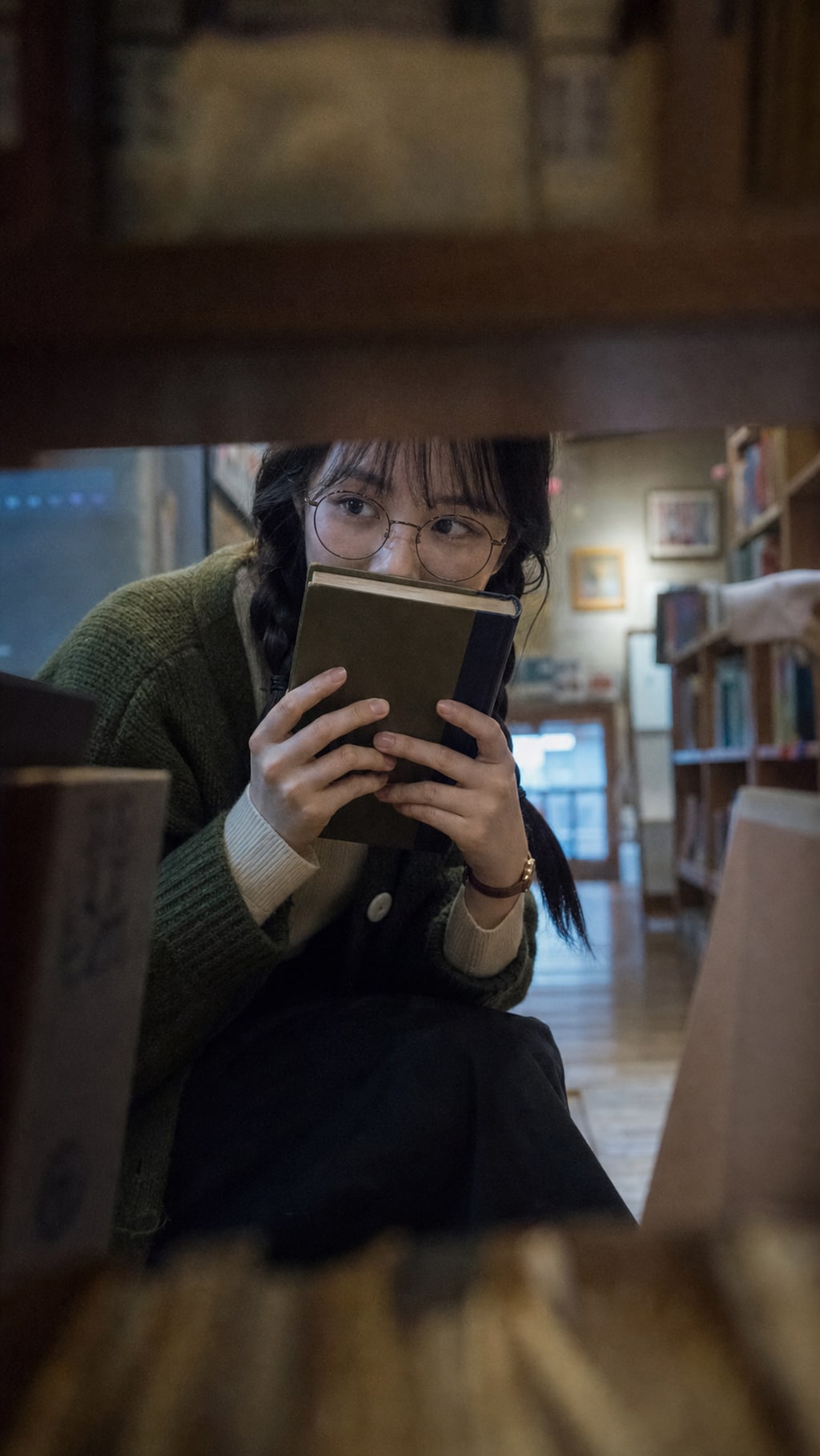 Between the Bookshelves