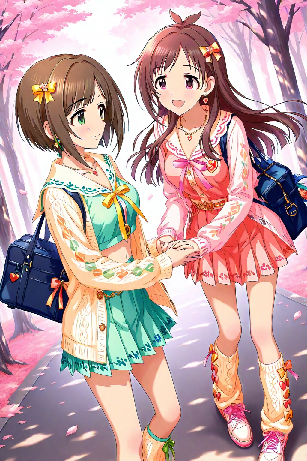 仲良く登校みくにゃんご (GRYPHON)