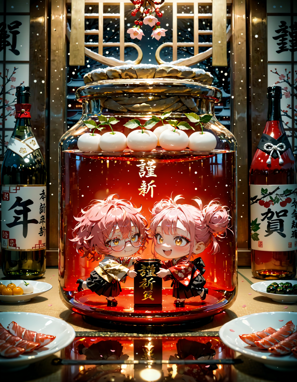 今日は何の日？　新年宴会