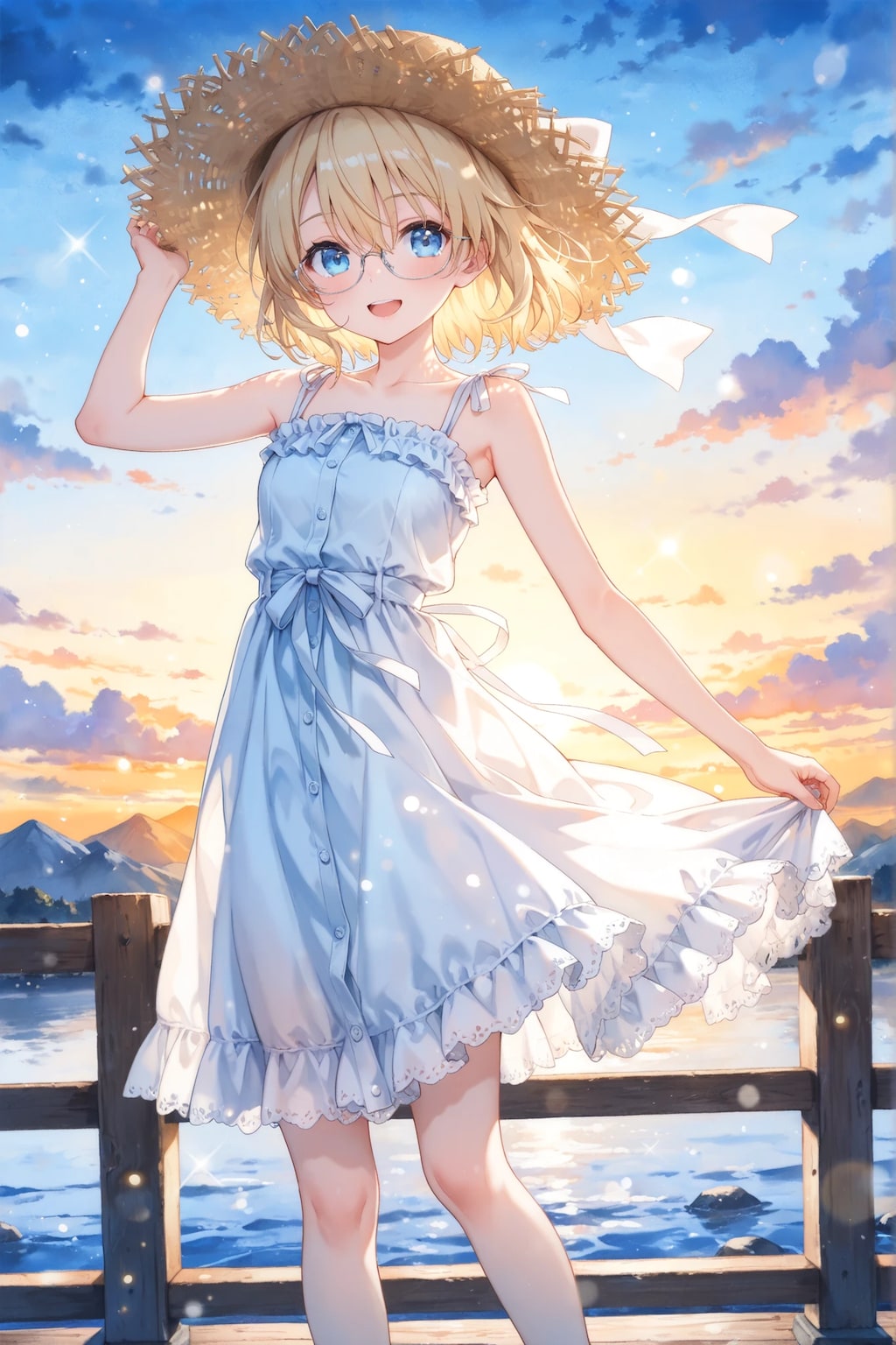 水は冷たいよ