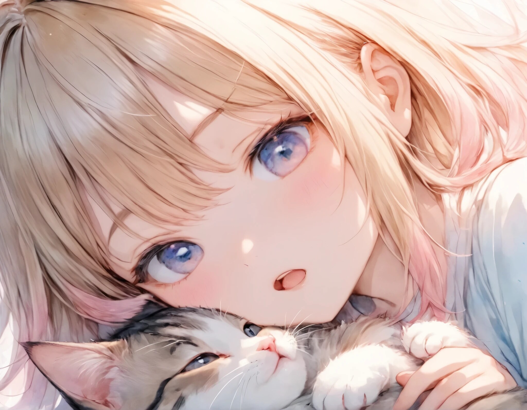 つ、つぶれるにゃ | の人気AIイラスト・グラビア
