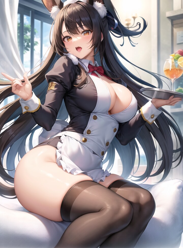 デカ尻メイドさん