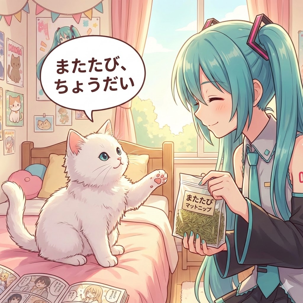 猫ちゃんの催促🐾 | の人気AIイラスト・グラビア