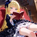 今日のゴスロリ 0719 in 図書館 3枚目