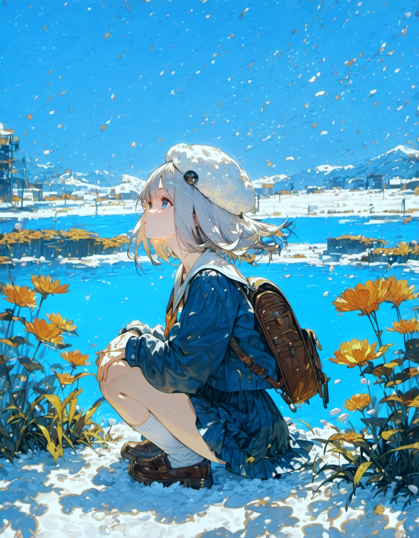 blue | の人気AIイラスト・グラビア