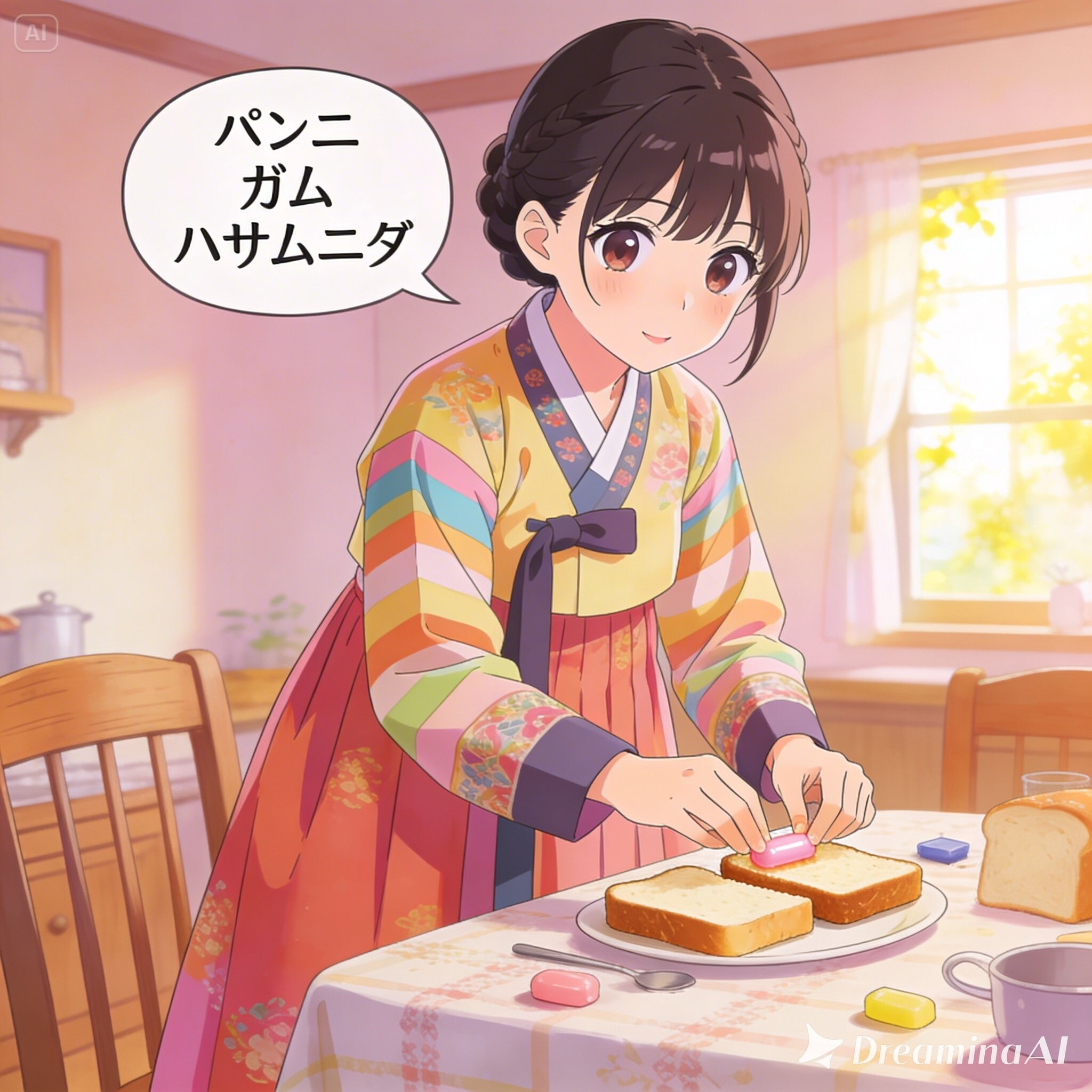 パンニ ガム ハサムニダ