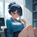 先輩は汗っかき。 12枚目