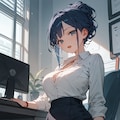 先輩は汗っかき。 8枚目
