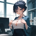 先輩は汗っかき。 10枚目