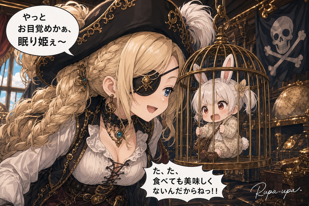 🐰うさぴょんの冒険【第9話】～船長の企み～