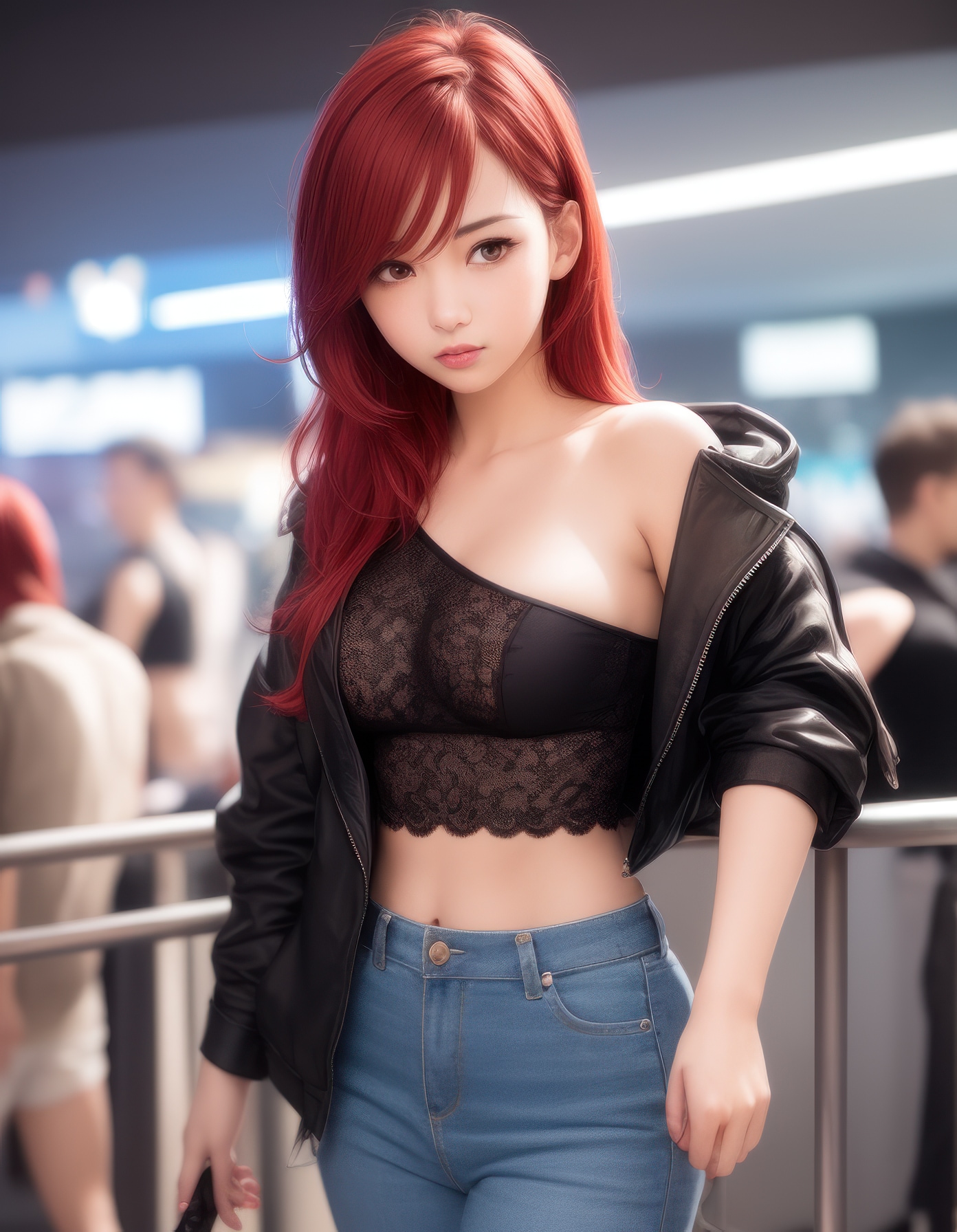 赤毛の女