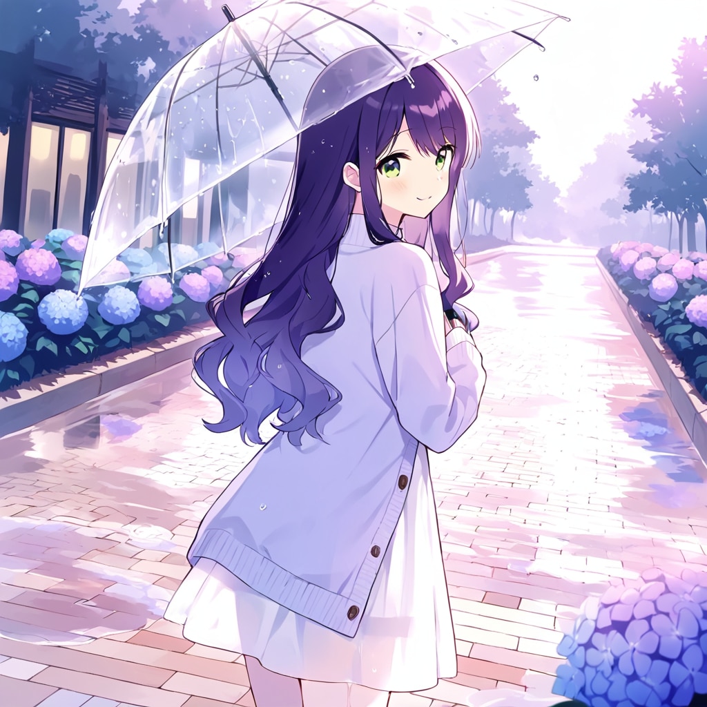 紫陽花デート