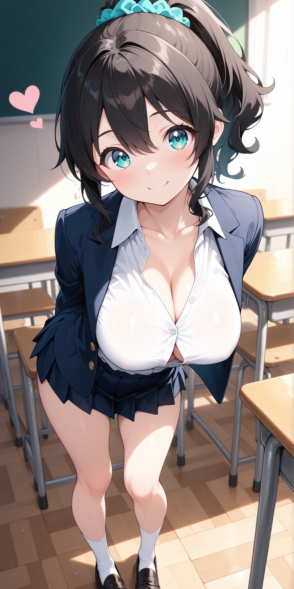 ブレザー、似合うかな？