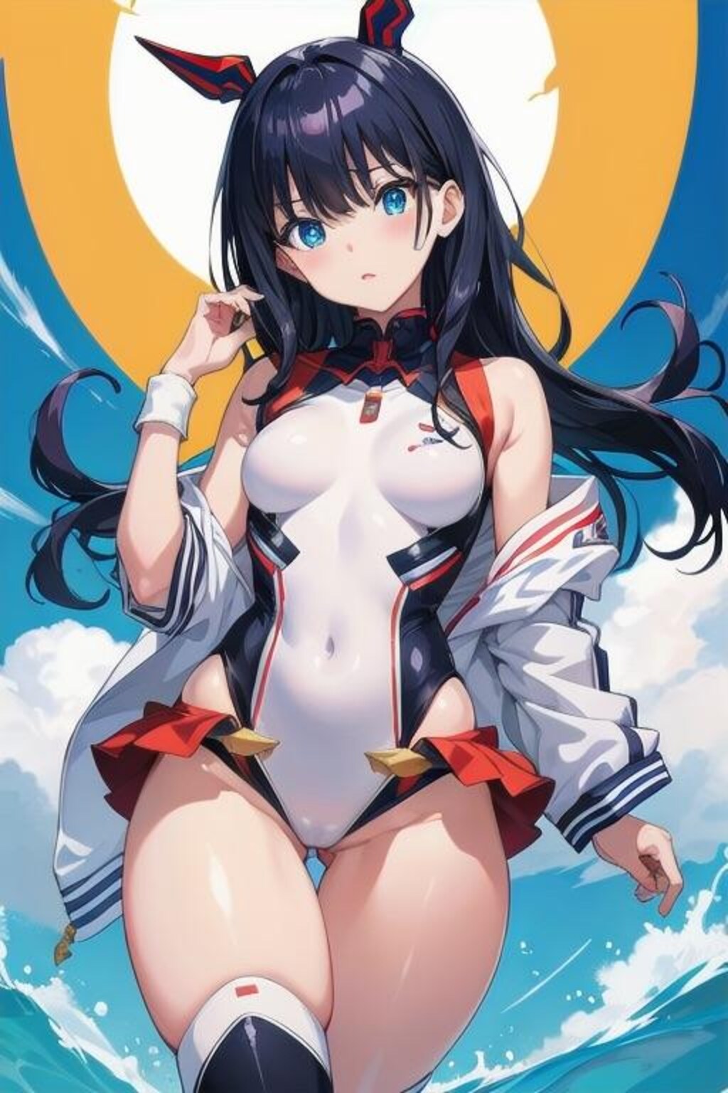 SE_V4_Bで生成したぴっちりスーツ六花ちゃん