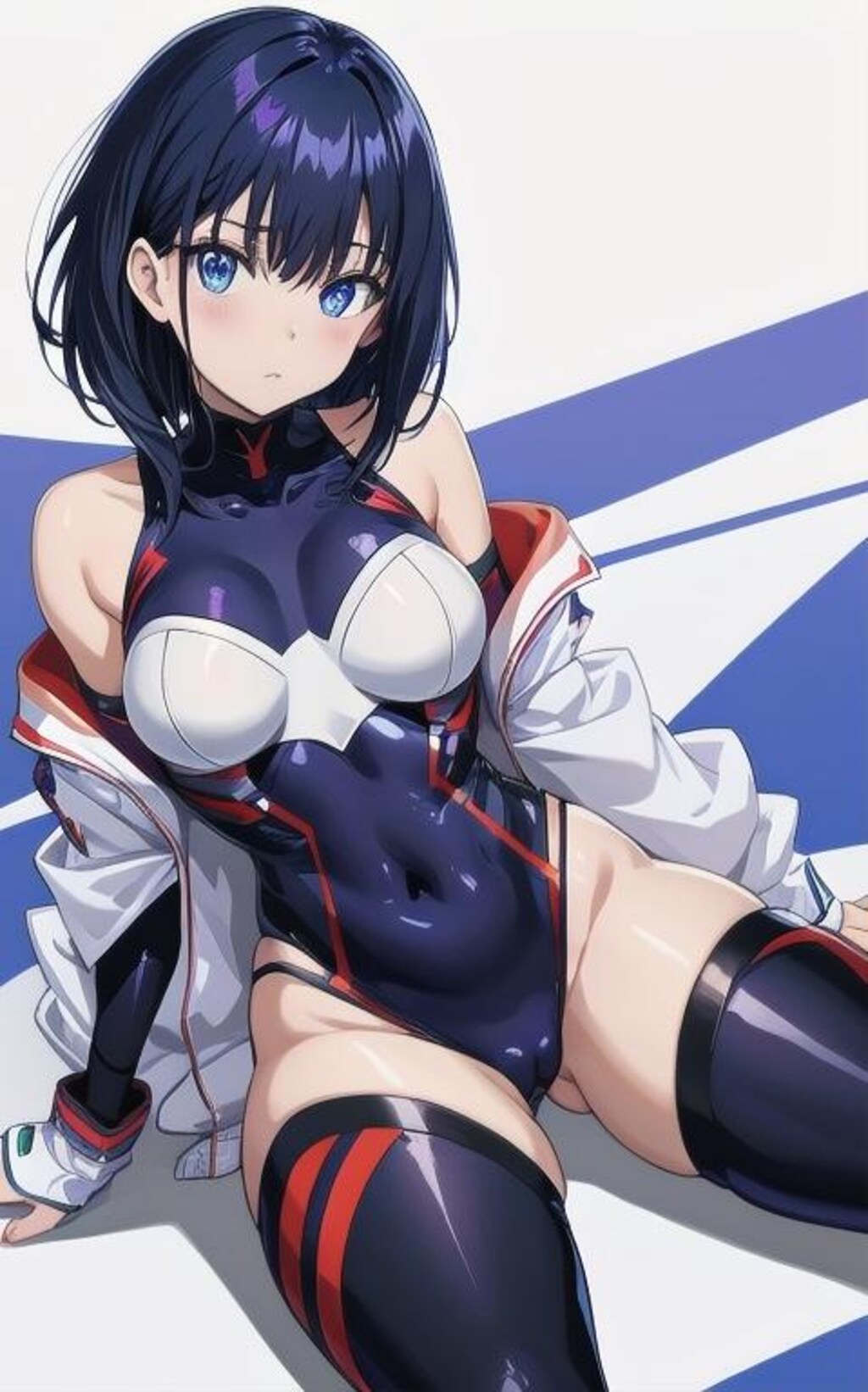 SE_V4_Bで生成したぴっちりスーツ六花ちゃん
