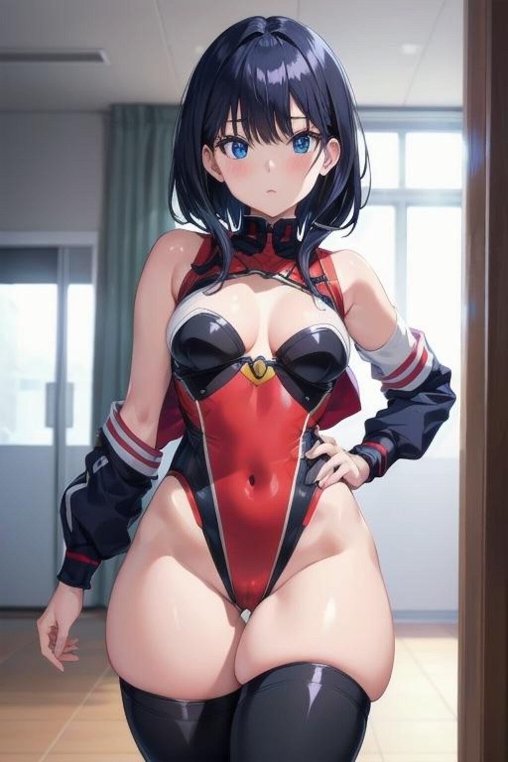 SE_V4_Bで生成したぴっちりスーツ六花ちゃん