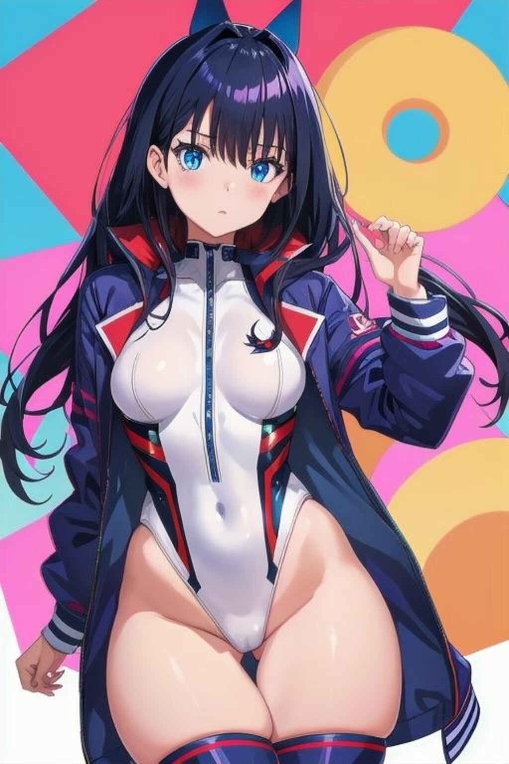 SE_V4_Bで生成したぴっちりスーツ六花ちゃん