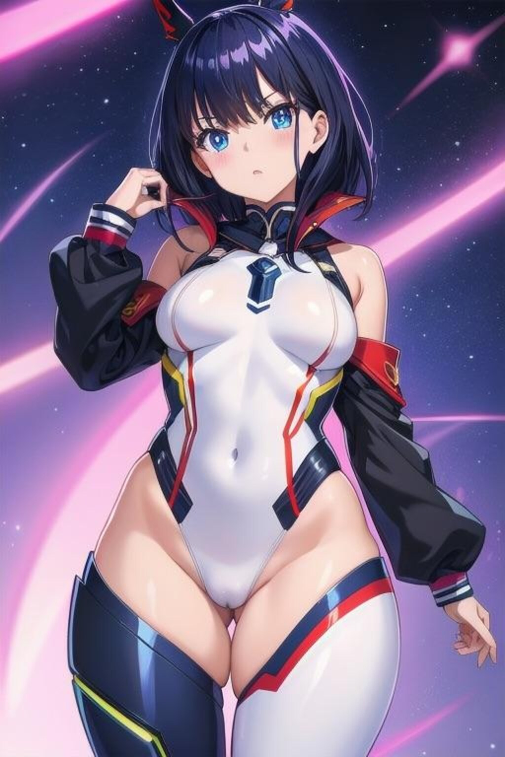 SE_V4_Bで生成したぴっちりスーツ六花ちゃん