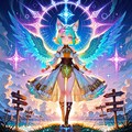 4枚）旅人を導く 2枚目