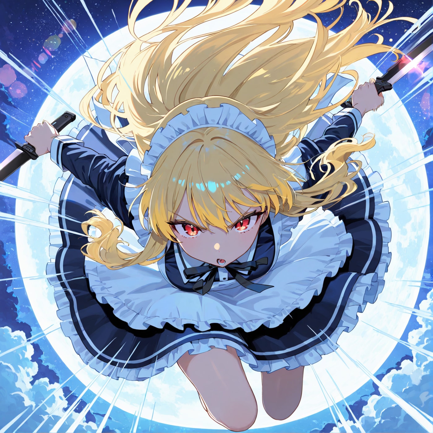 戦うメイドさん | の人気AIイラスト・グラビア