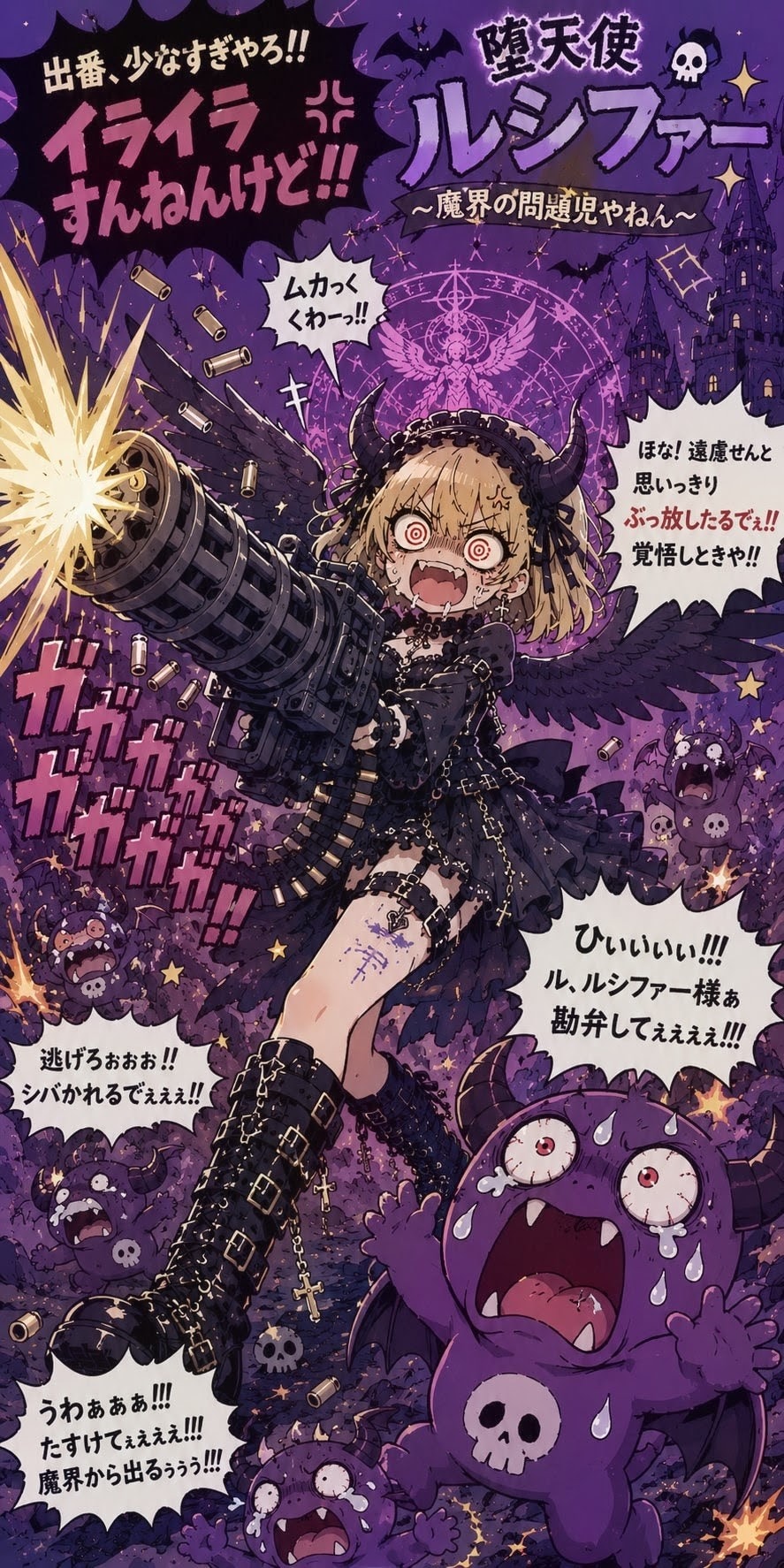 堕天使さん、がむばります41