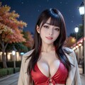 和風ドレスの美女 9枚目