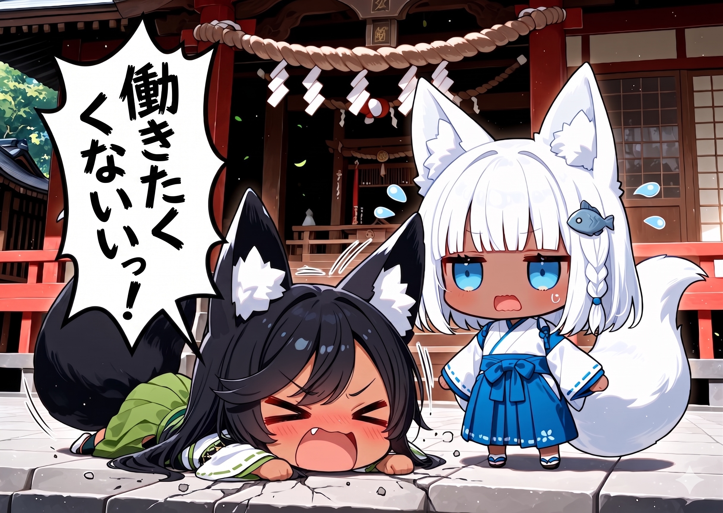 働きたくないいっ！
