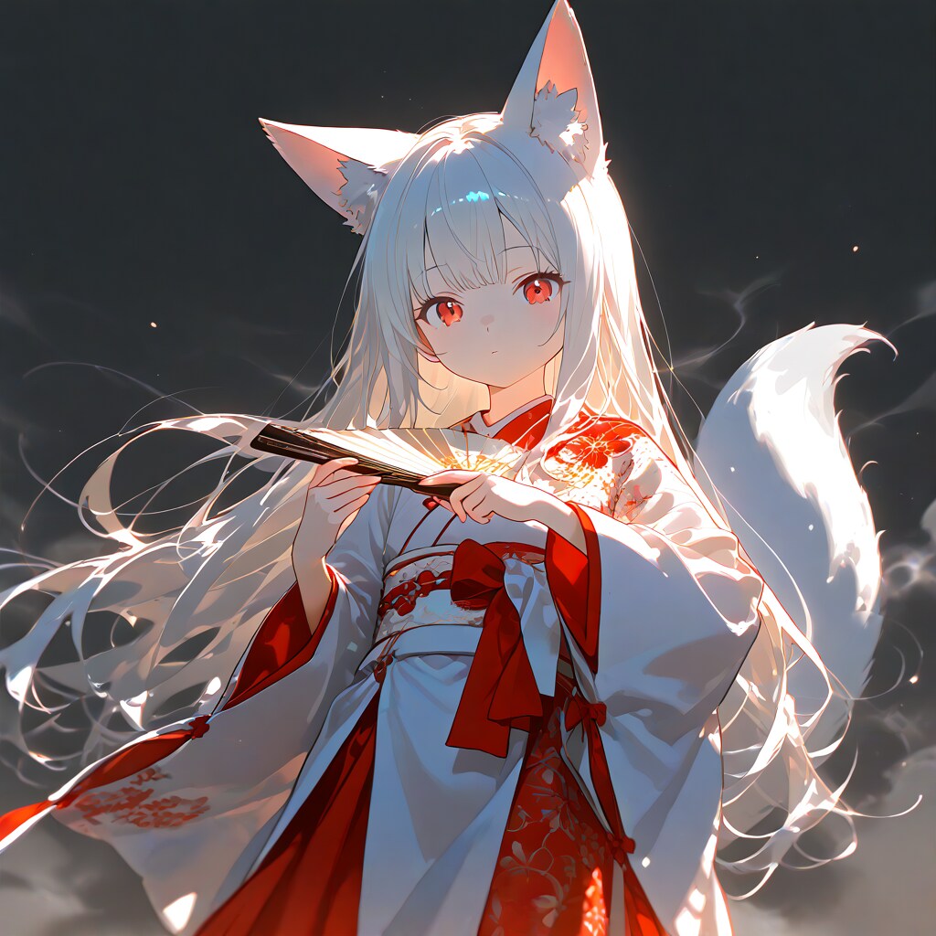 Veiled Shrine Spirit / ベールに包まれし社の精 | の人気AIイラスト・グラビア