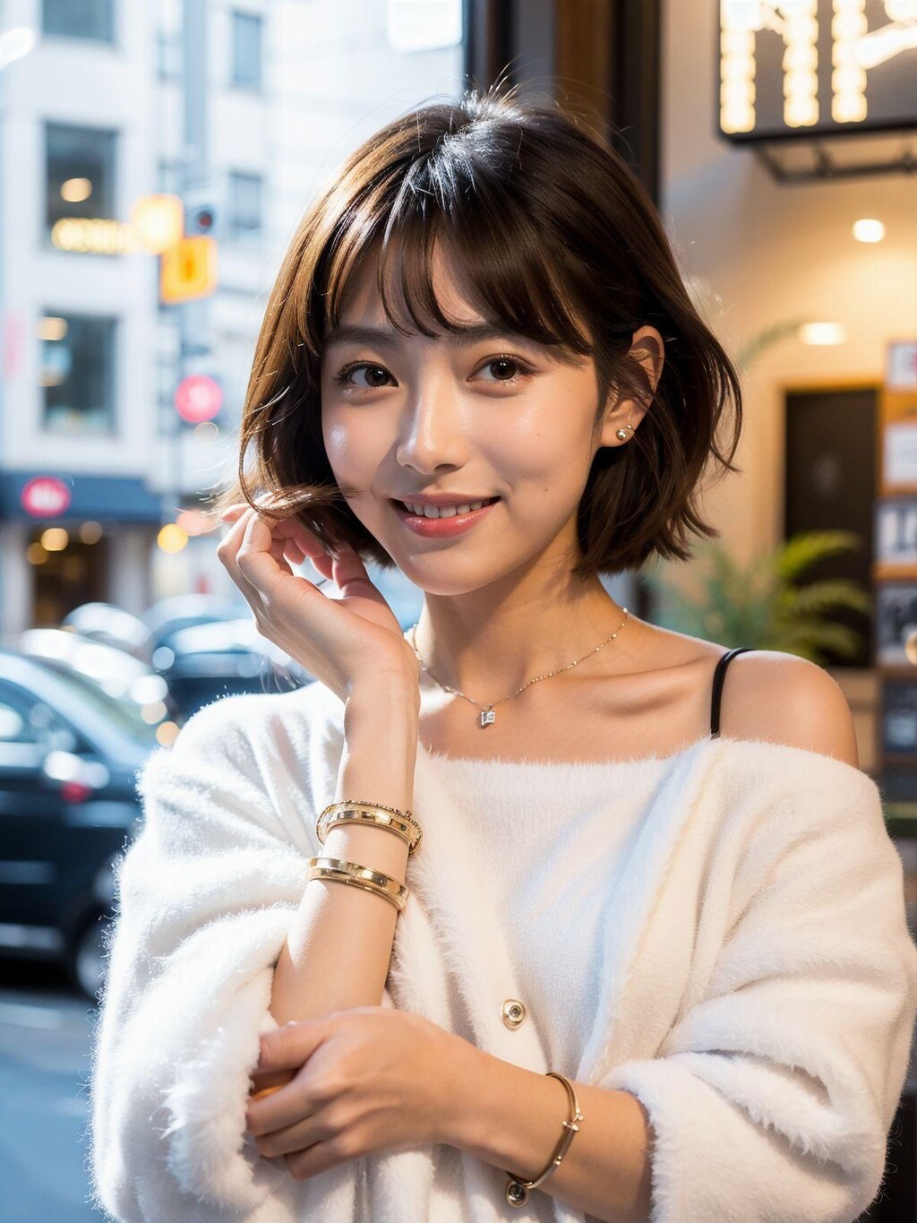 美女と喫茶店で待ち合わせ