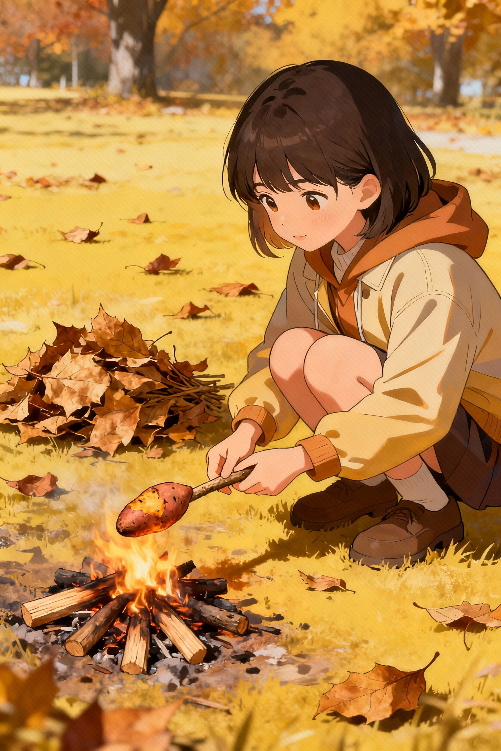 焼き芋 | の人気AIイラスト・グラビア