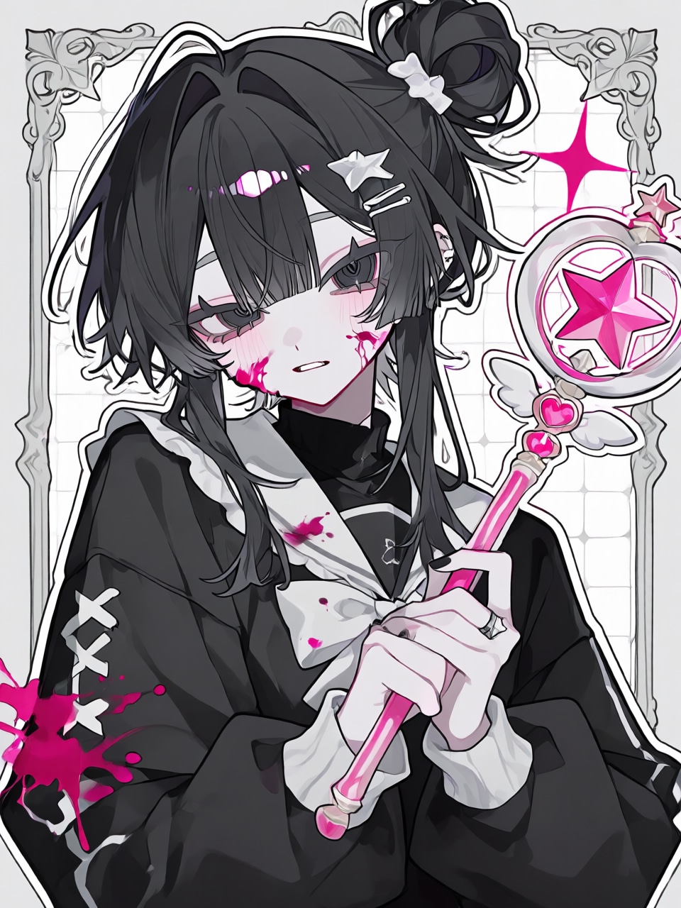 黒の魔法少女