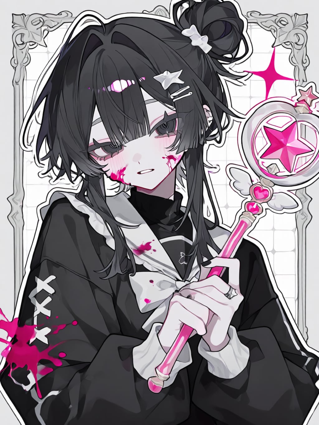 黒の魔法少女