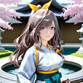 朝比奈月愛（AsahinaKagura）帯刀 4枚目