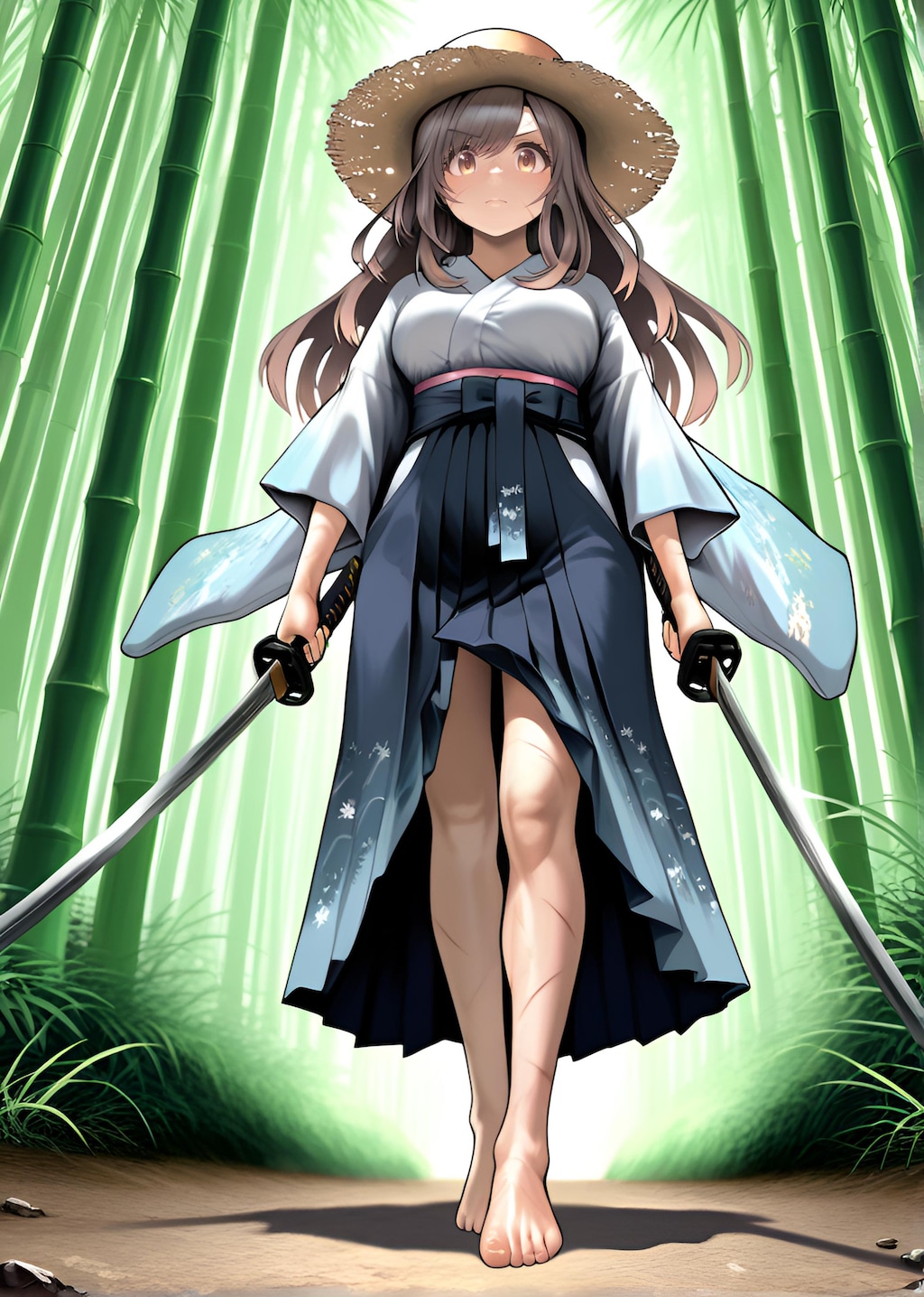 朝比奈月愛（AsahinaKagura）帯刀