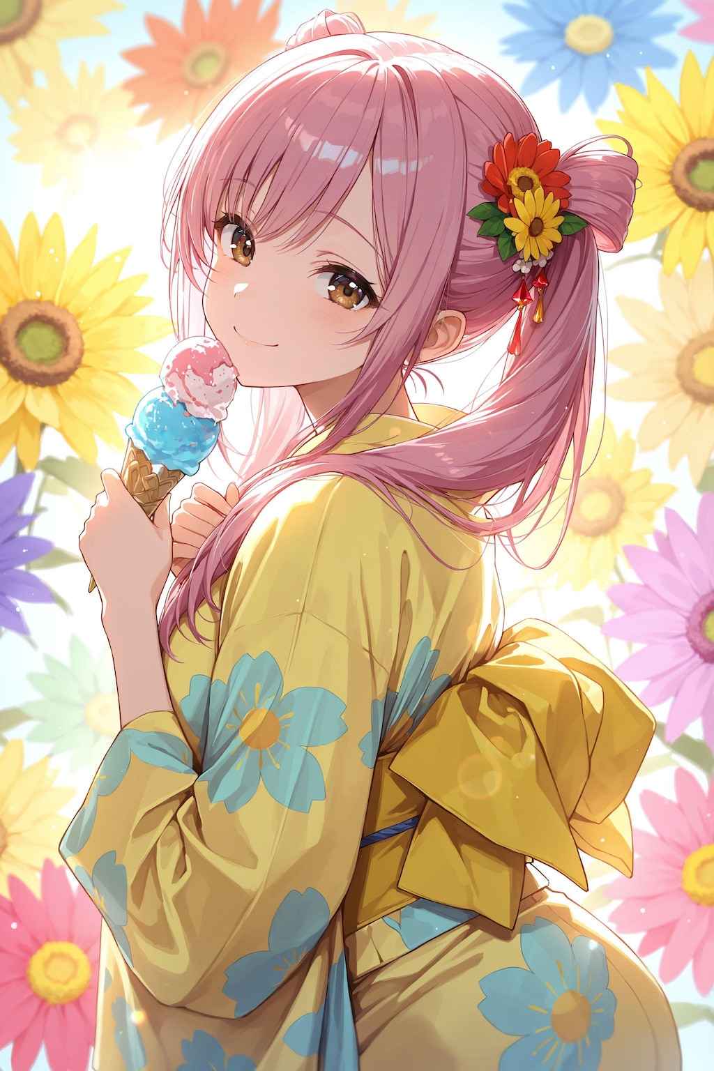 異世界の女神さま（アメノウズメさん 夏のスイーツ）