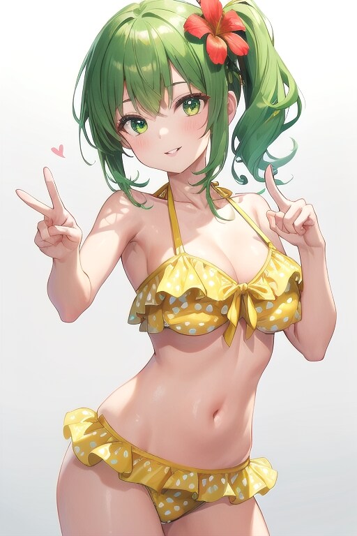 今日のお水着