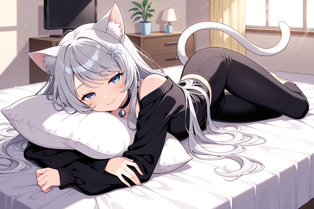 ユキネの寝起き