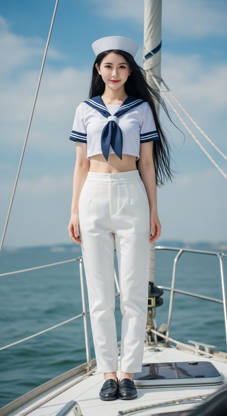 かっこかわいい水兵海原愛海の航海