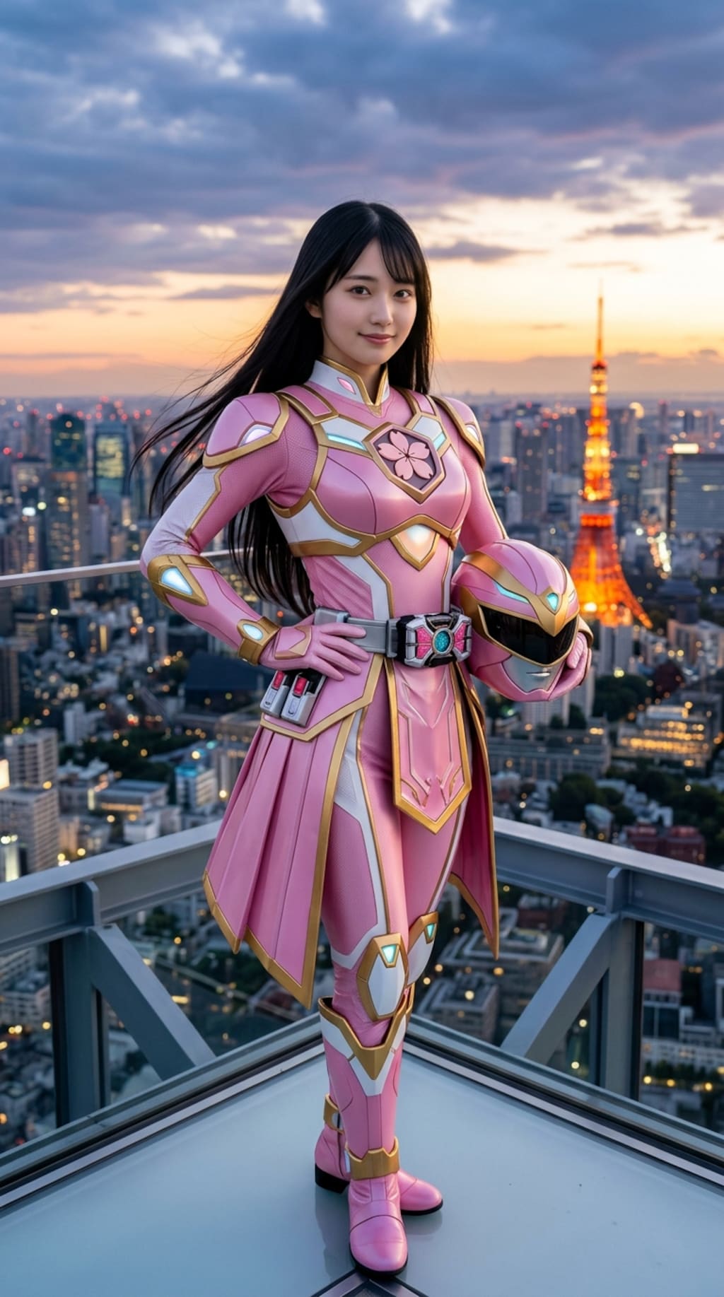 春コーデ戦隊ヒロイン