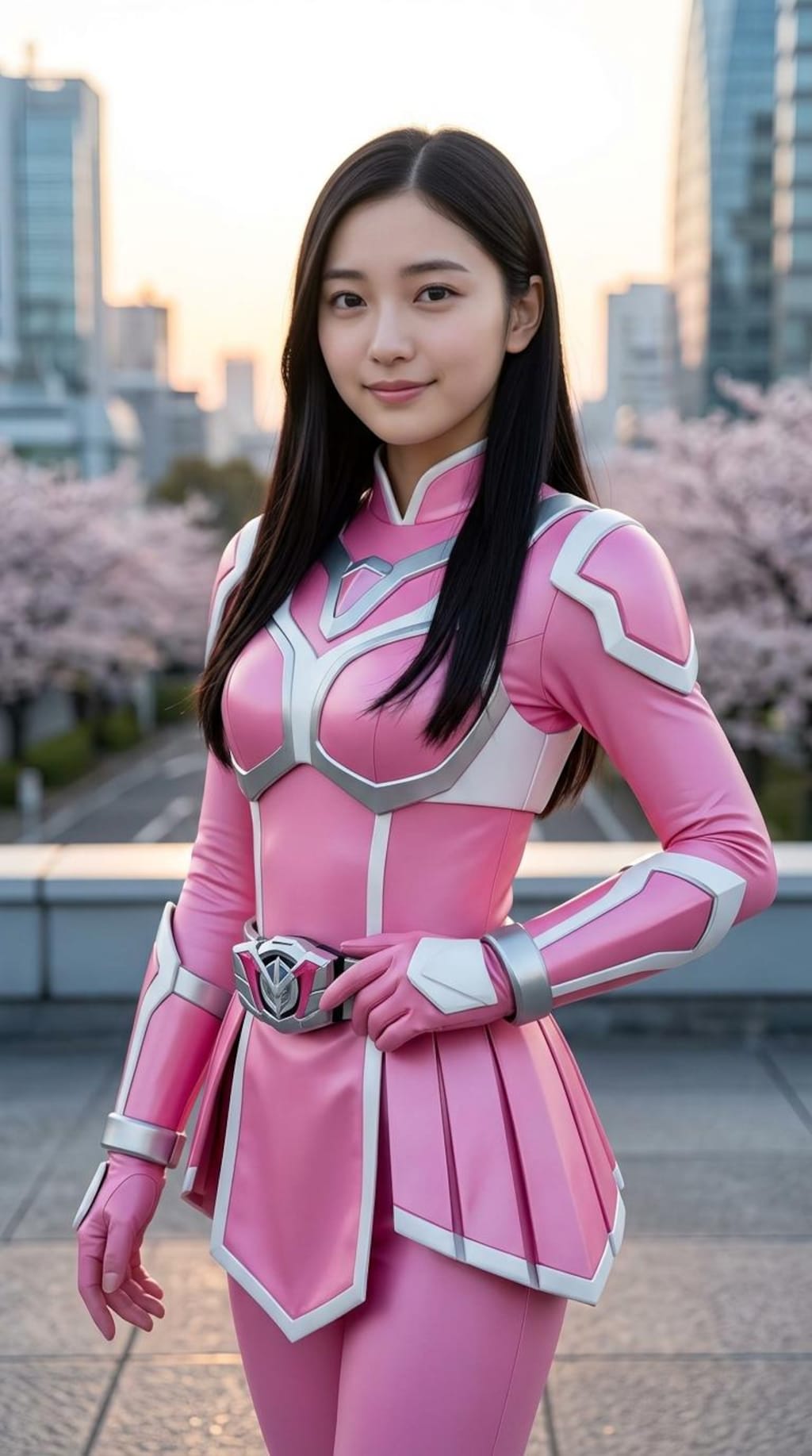 春コーデ戦隊ヒロイン