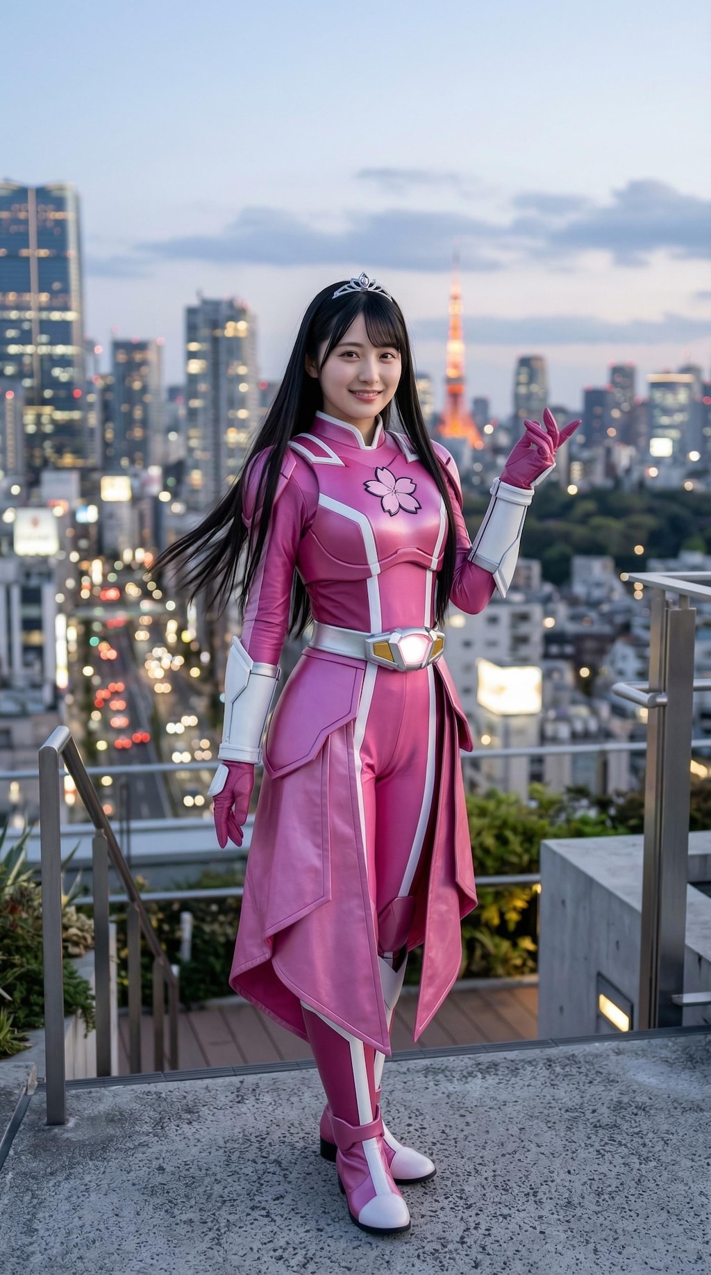 春コーデ戦隊ヒロイン