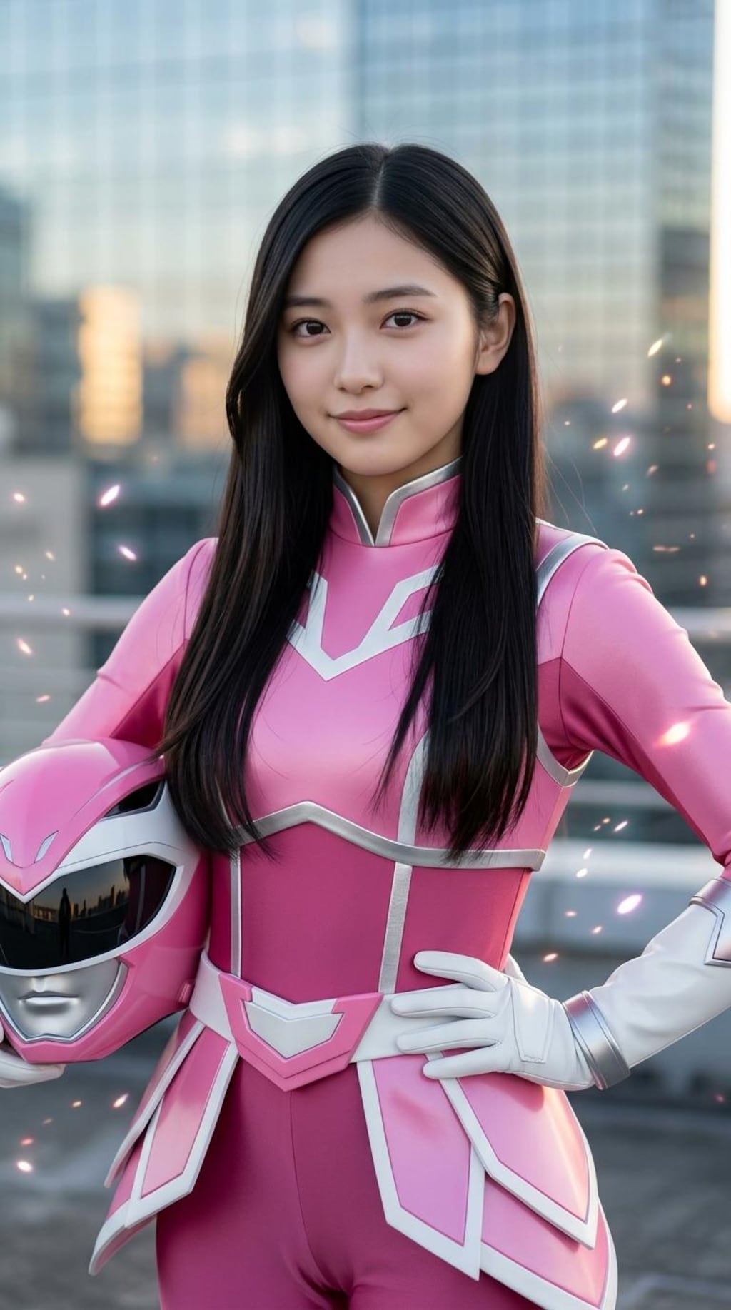 春コーデ戦隊ヒロイン