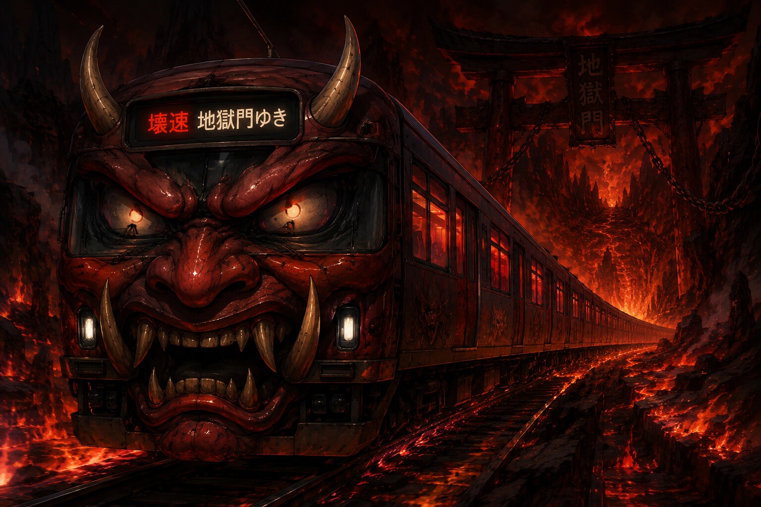 JR獄門線 壊速 地獄門ゆき