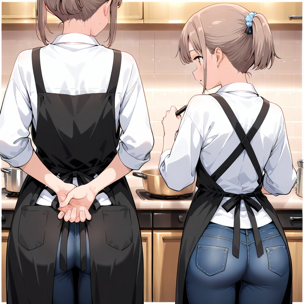 エプロン女子2