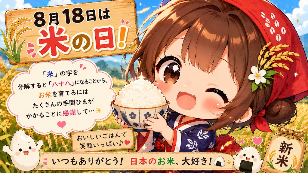 今日は何の日？（20260818固定イベ＋チビお姉単）の生成（ＡI推論不使用）