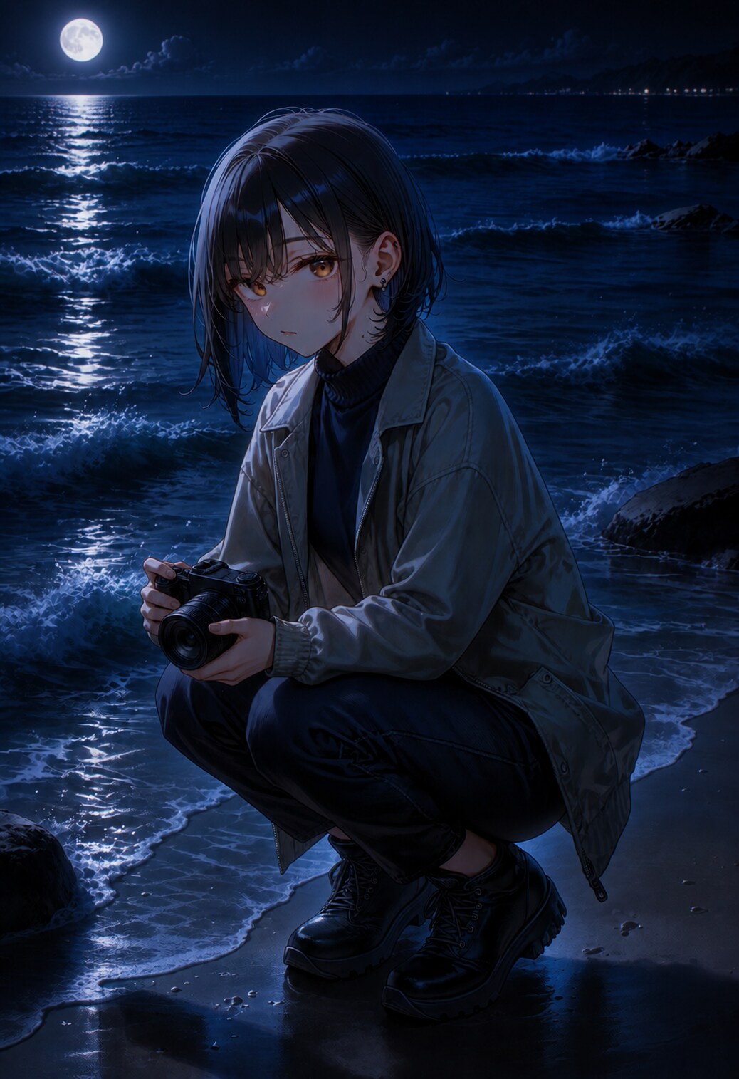 波音とファインダー | の人気AIイラスト・グラビア