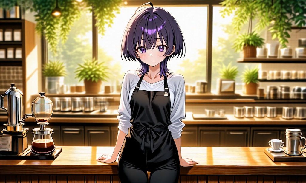 カフェ店員烏夜ちゃん