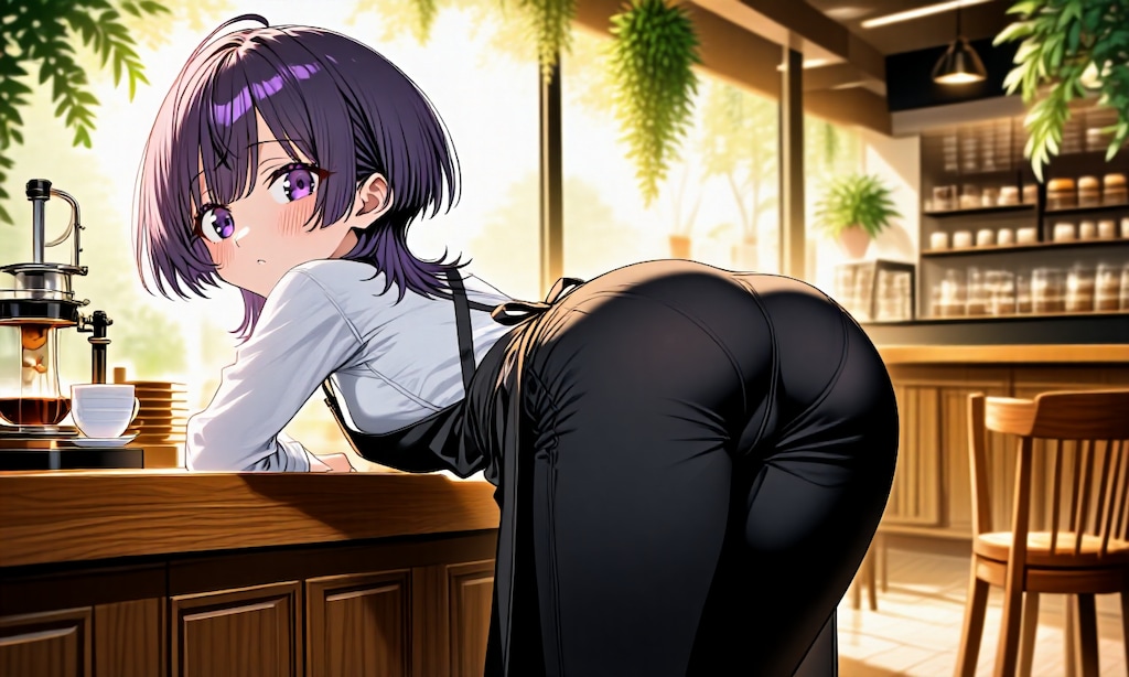 カフェ店員烏夜ちゃん