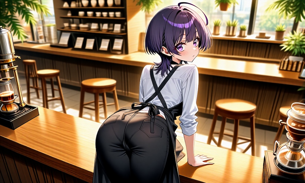 カフェ店員烏夜ちゃん