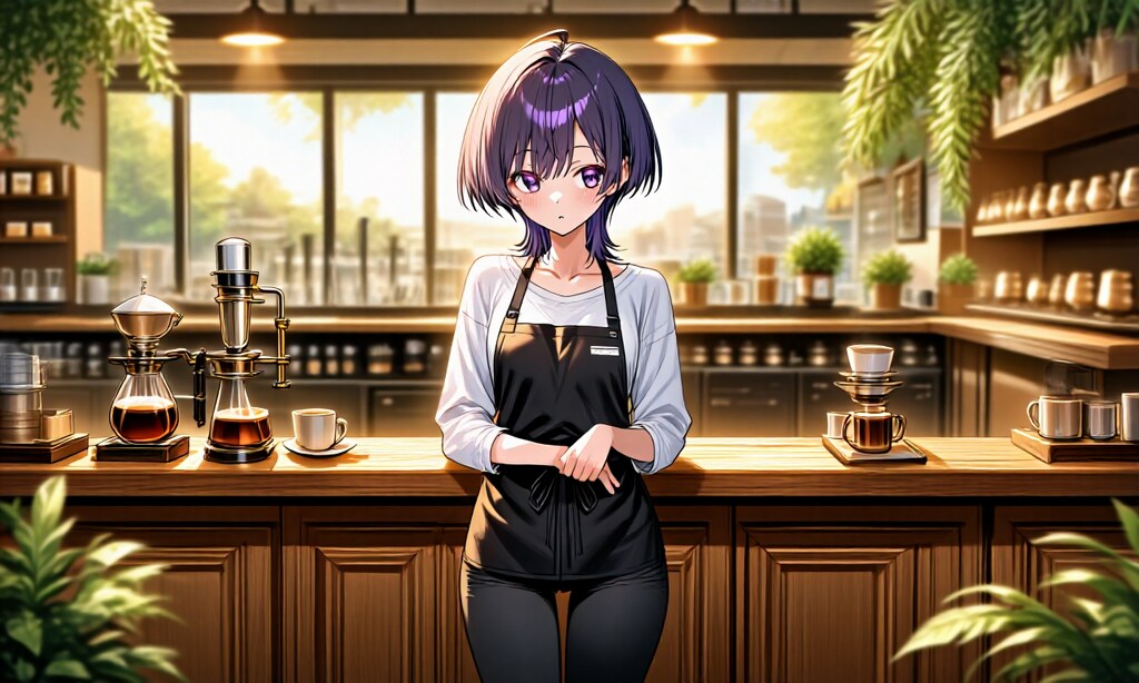 カフェ店員烏夜ちゃん